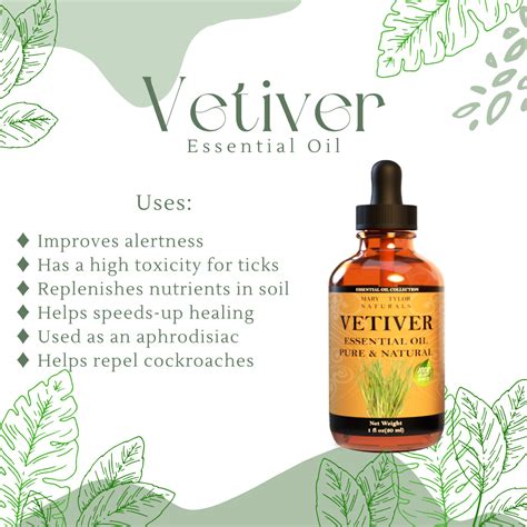 vetiver oil benefits.